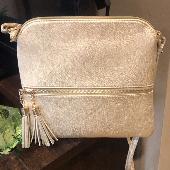 Gold crossbody bag - Picture 14 of 16